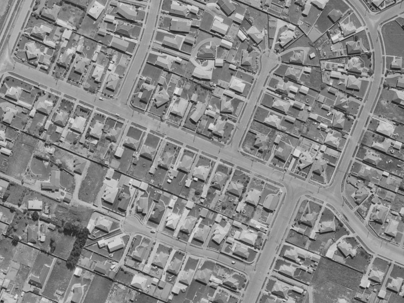 51 Bentley Street from the air, 1970-1974