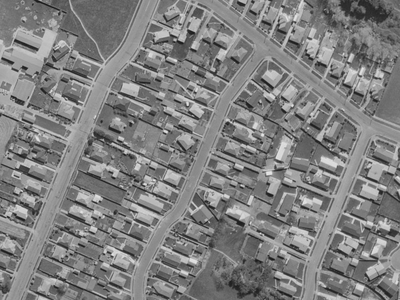 39 Yardley Street from the air, 1970-1974