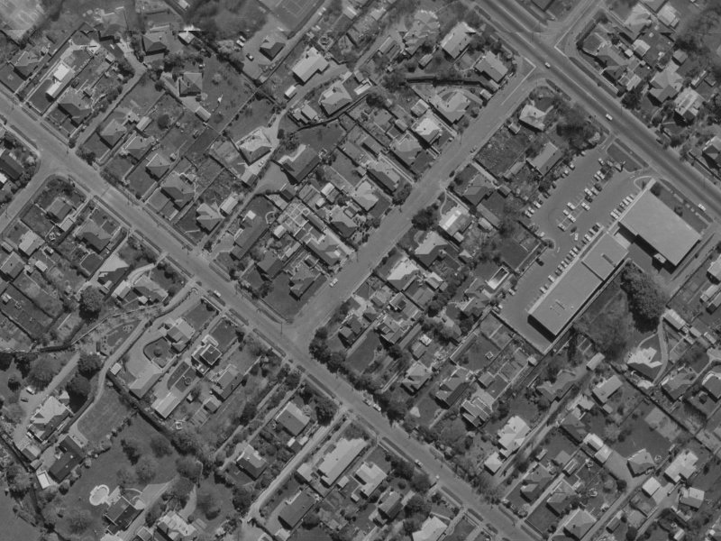 7A Otara Street from the air, 1970-1974