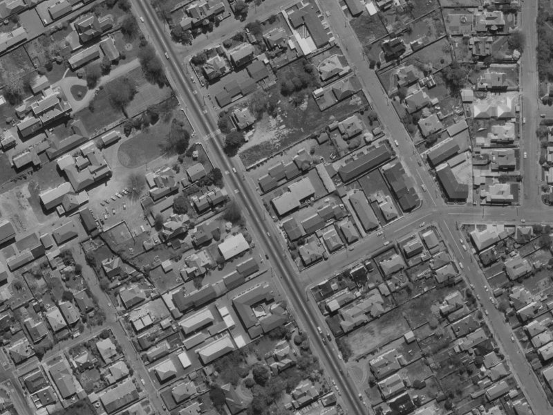 1/58 Papanui Road from the air, 1970-1974