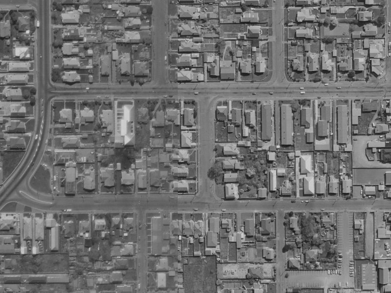 11 McLeod Street from the air, 1970-1974