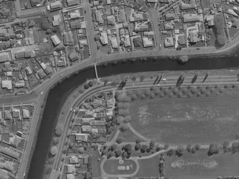776 Avonside Drive from the air, 1970-1974