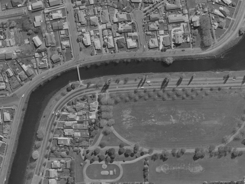 781 Avonside Drive from the air, 1970-1974
