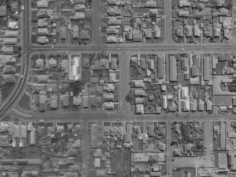 9 McLeod Street from the air, 1970-1974