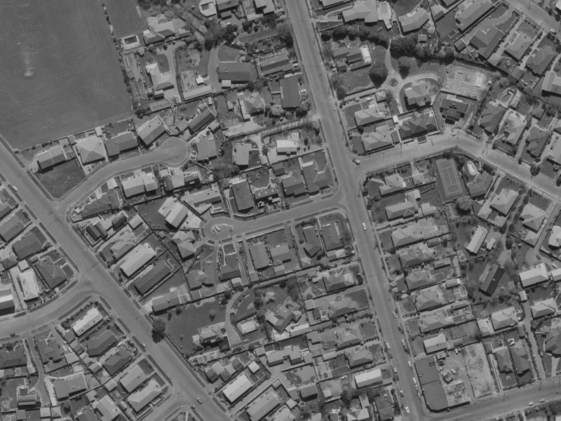 5 Moorpark Place from the air, 1970-1974