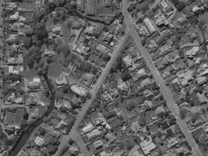 31 Wairarapa Terrace from the air, 1970-1974