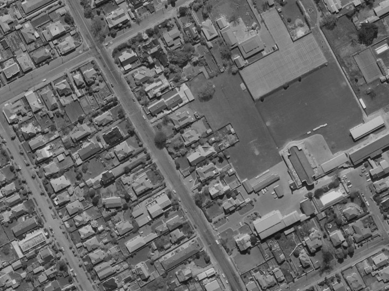 32D Winchester Street from the air, 1970-1974