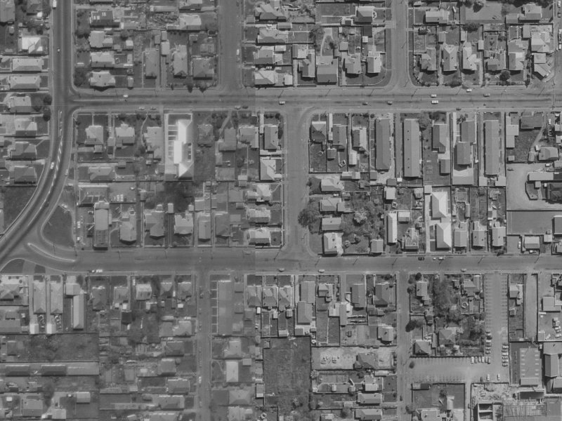 3A McLeod Street from the air, 1970-1974