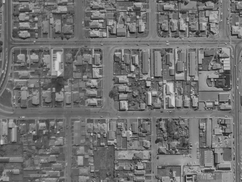 8 Mcleod Street from the air, 1970-1974