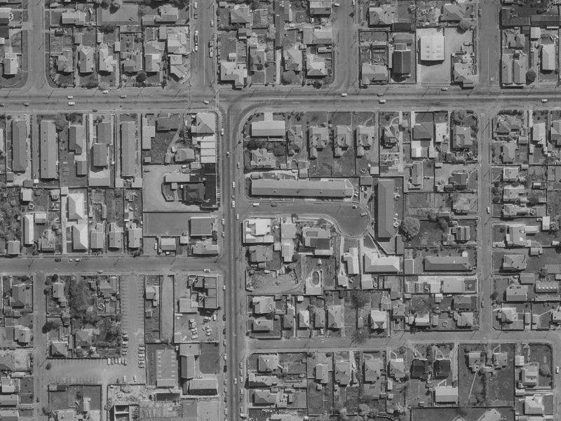 3A Siddal Place from the air, 1970-1974