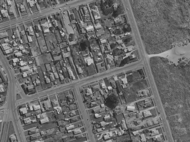 20 Jervois Street from the air, 1970-1974
