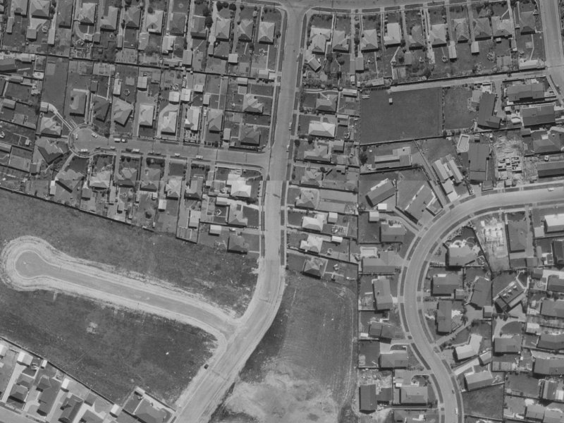 15 Solway Avenue from the air, 1970-1974