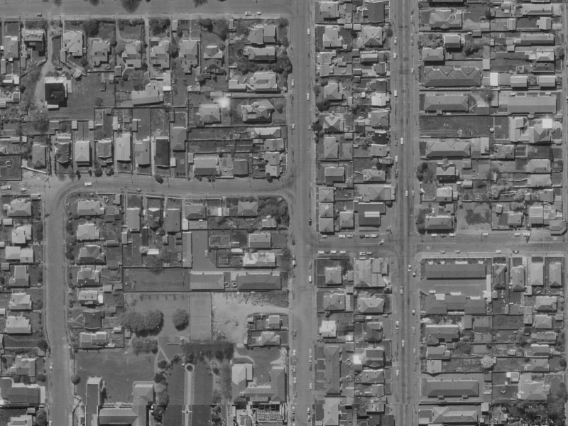 23 Purchas Street from the air, 1970-1974