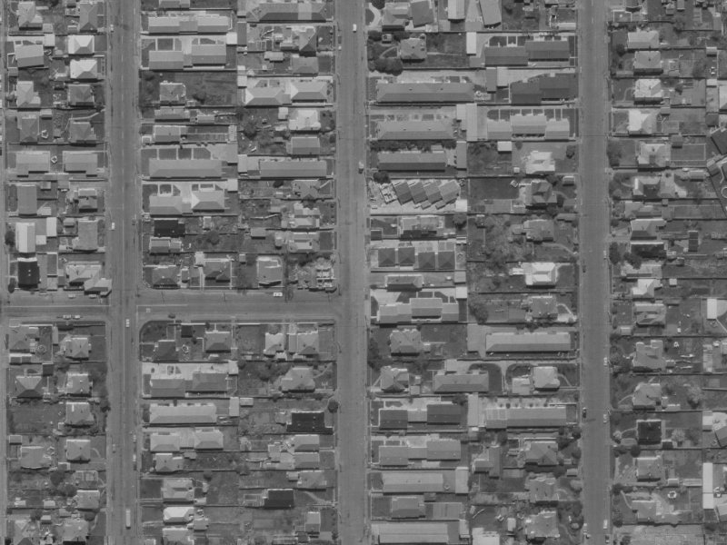 50 Geraldine Street from the air, 1970-1974