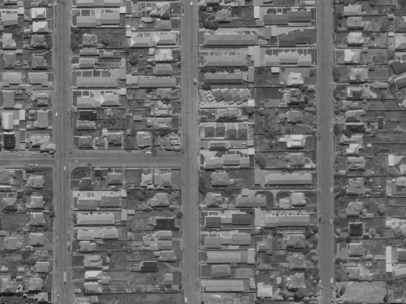 147 Purchas Street from the air, 1970-1974