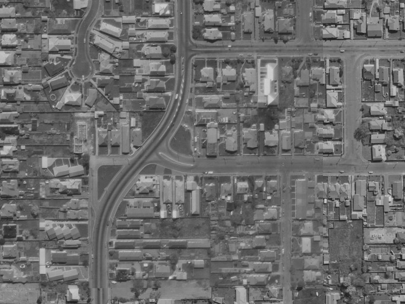 2 Hills Road from the air, 1970-1974