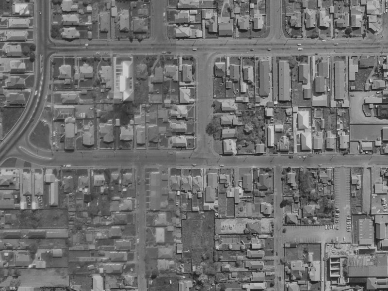1A McLeod Street from the air, 1970-1974