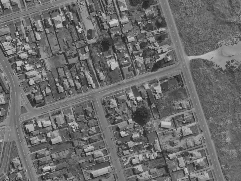 17 Jervois Street from the air, 1970-1974