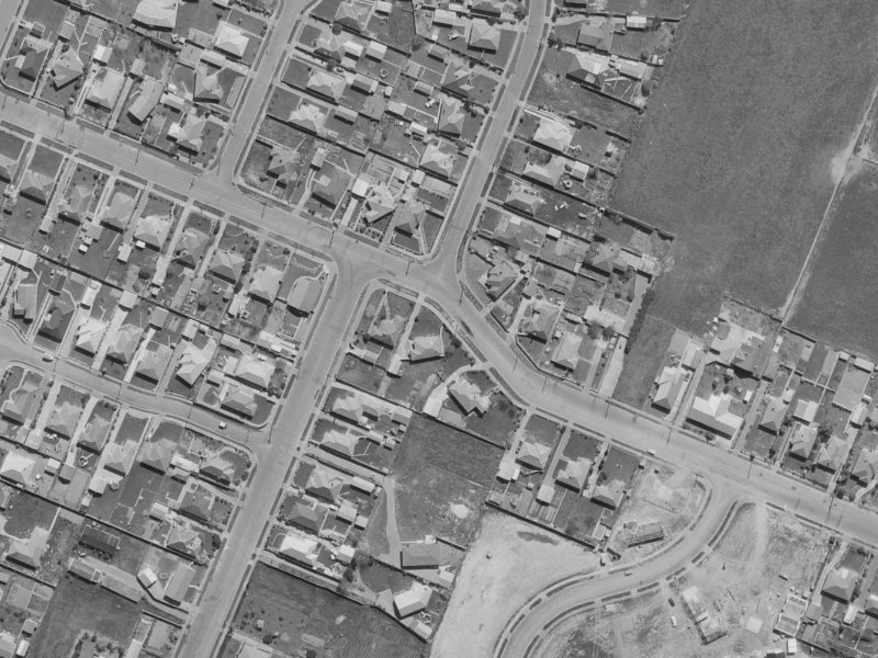 Bentley Street from the air, 1970-1974