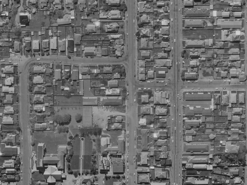 2 Purchas Street from the air, 1970-1974