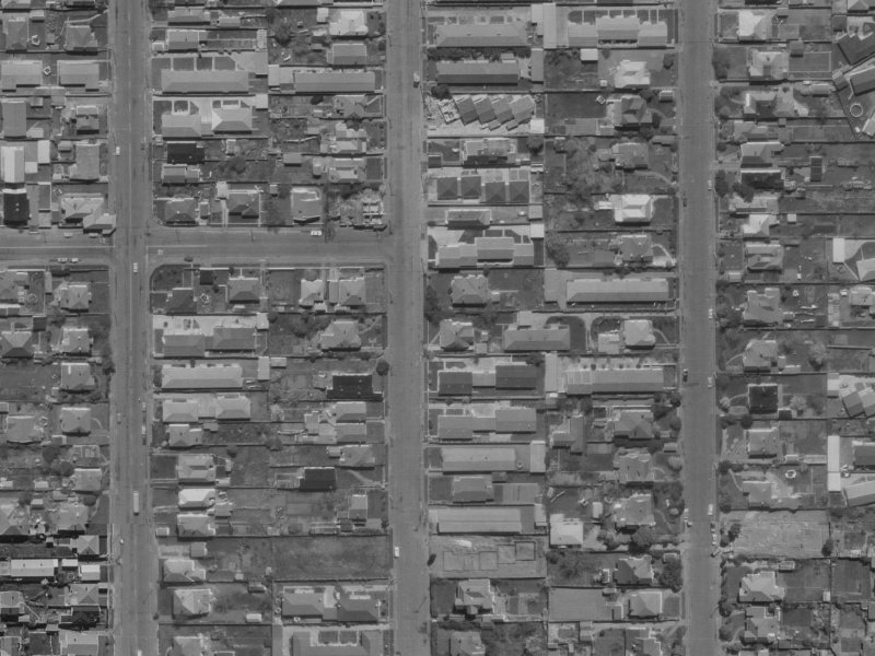 40 Geraldine Street from the air, 1970-1974
