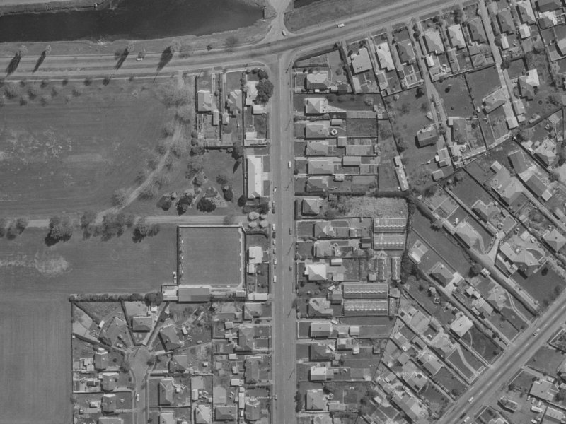 171 Kerrs Road from the air, 1970-1974