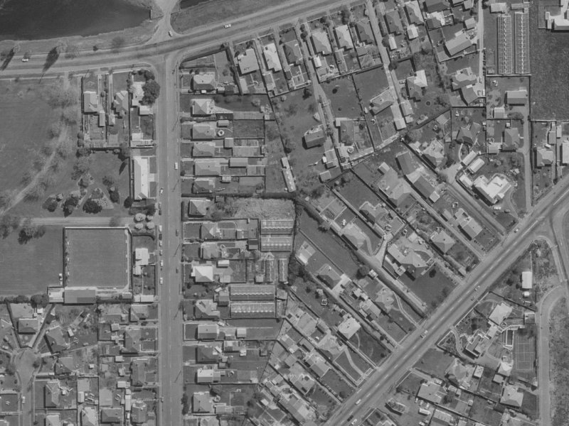 37B Wainoni Road from the air, 1970-1974