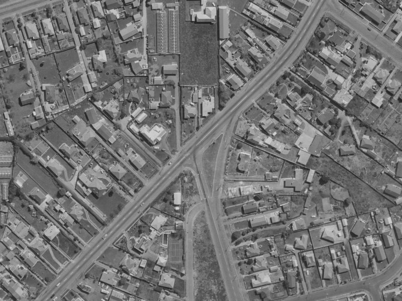 57 Wainoni Road from the air, 1970-1974