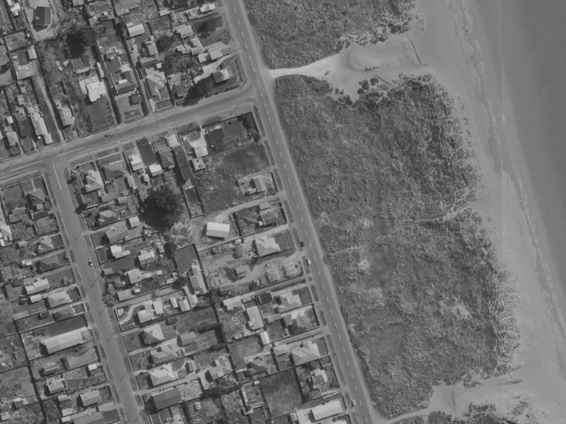 331 Marine Parade from the air, 1970-1974