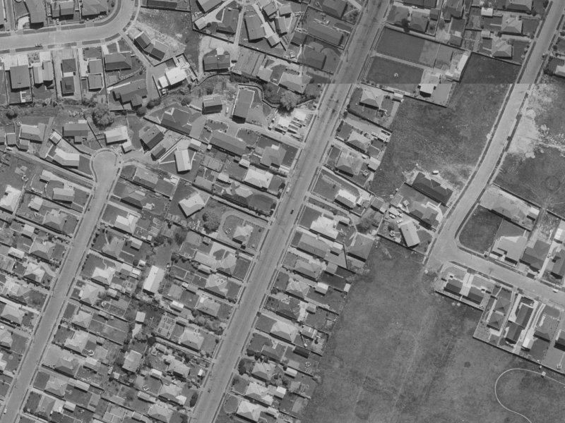 143 Avonhead Road from the air, 1970-1974