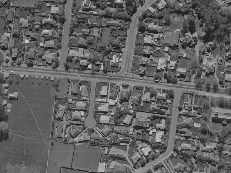 173 Fendalton Road from the air, 1970-1974
