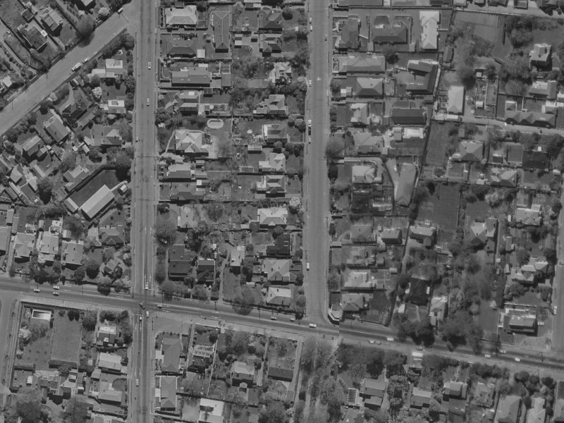 7 Stratford Street from the air, 1970-1974