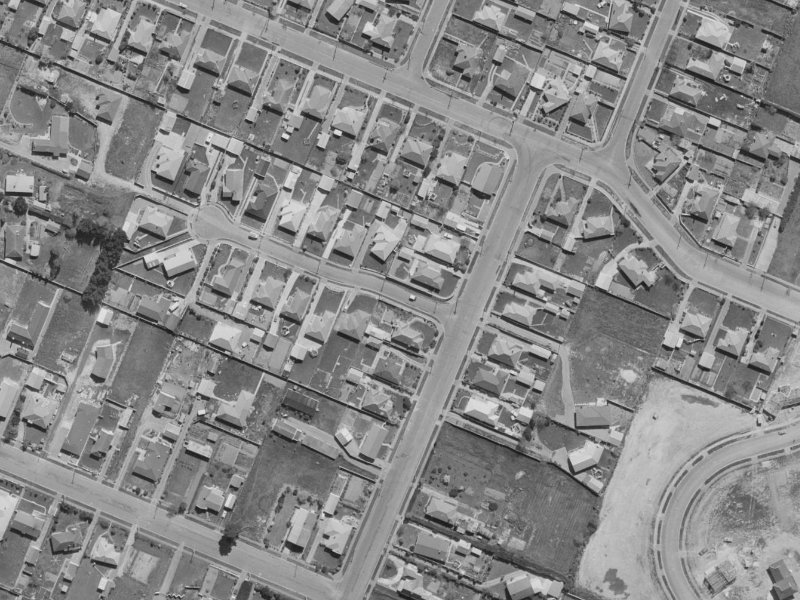 37 Fovant Street from the air, 1970-1974