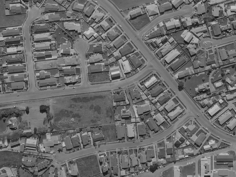 9 Wadeley Road from the air, 1970-1974