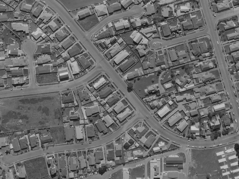 27 Maidstone Road from the air, 1970-1974