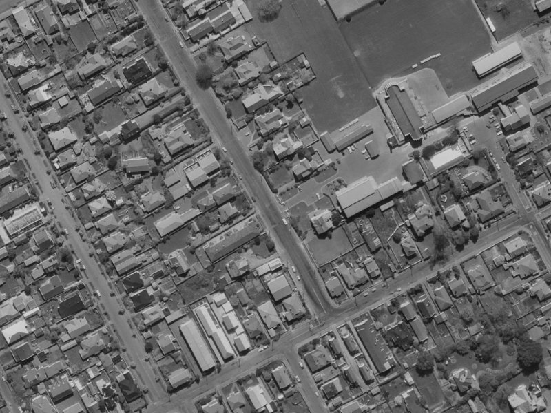 15 Winchester Street from the air, 1970-1974