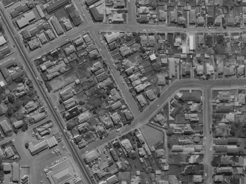 8 Onslow Street from the air, 1970-1974