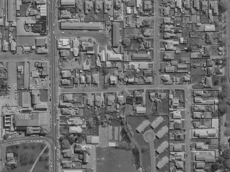 2 Ettrick Lane from the air, 1970-1974