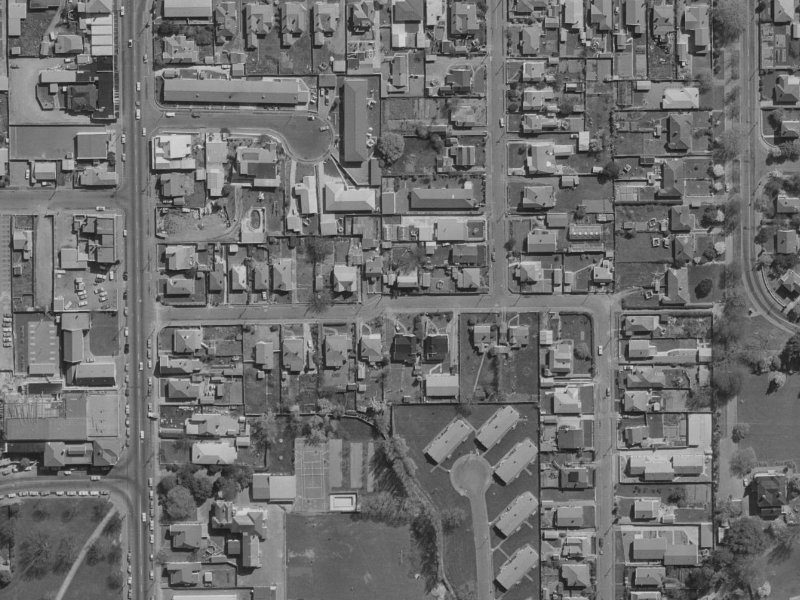 25 Forth Street from the air, 1970-1974