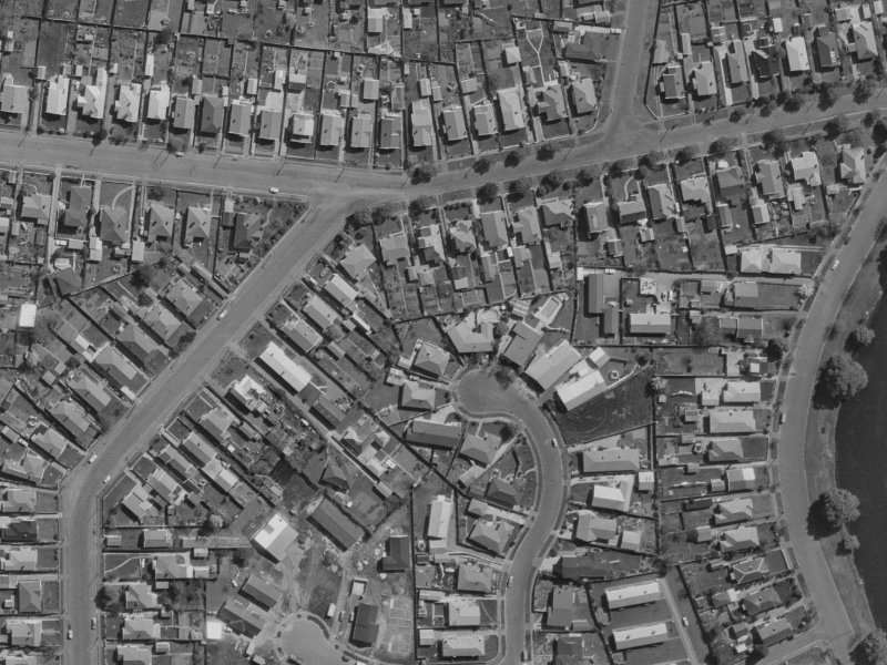 37 Silverdale Place from the air, 1970-1974