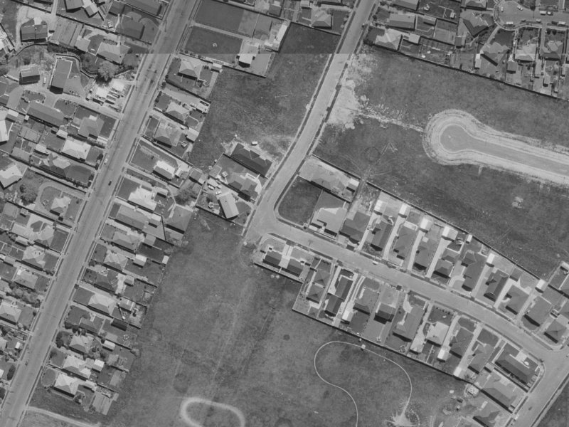 Westmont Street from the air, 1970-1974