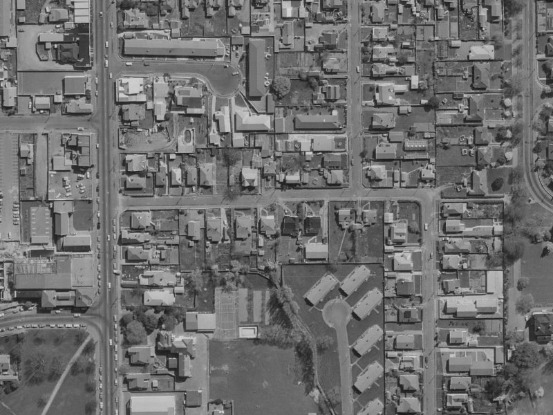 24 Forth Street from the air, 1970-1974