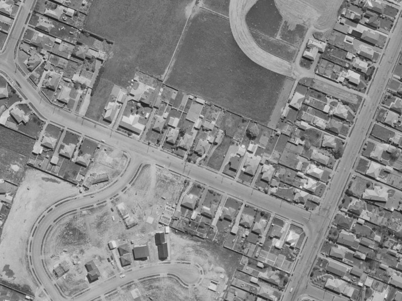 12 Bentley Street from the air, 1970-1974