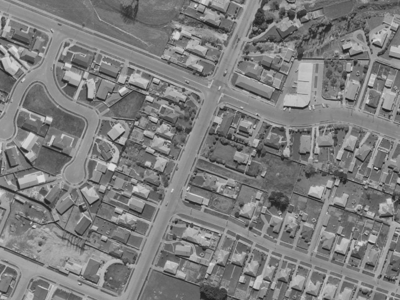 84 Withells Road from the air, 1970-1974