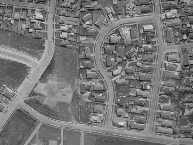 20 Rutherglen Avenue from the air, 1970-1974