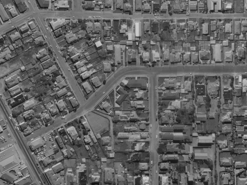 32 Derby Street from the air, 1970-1974