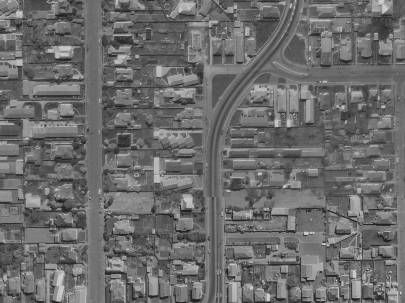 29 Whitmore Street from the air, 1970-1974