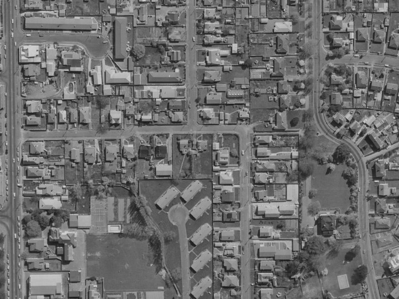 36 Forth Street from the air, 1970-1974