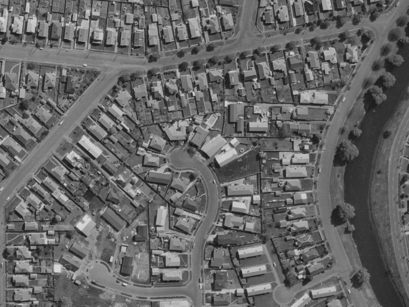 34 Silverdale Place from the air, 1970-1974