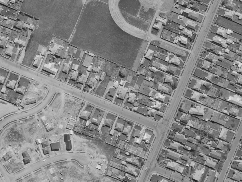 6 Bentley Street from the air, 1970-1974